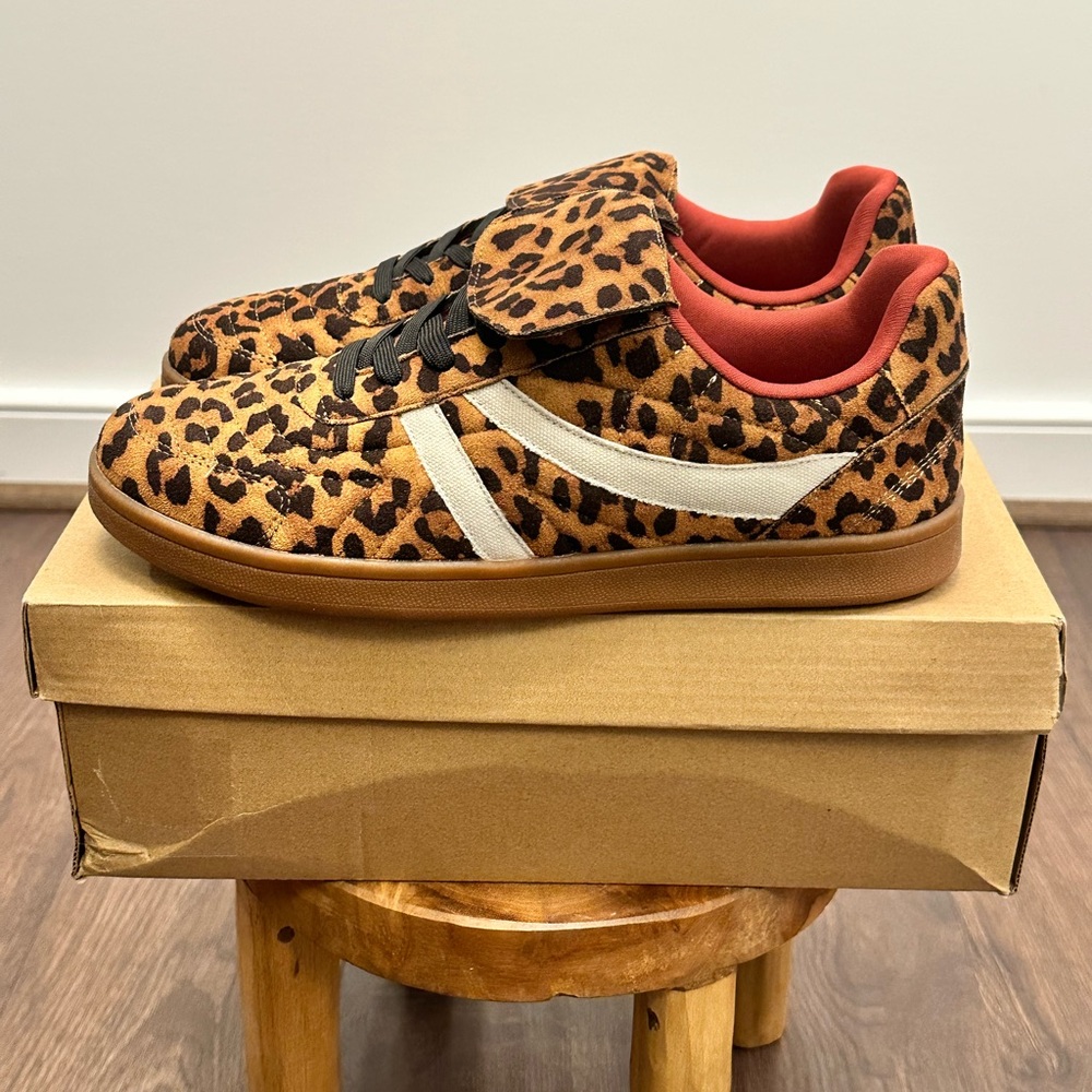 Steve Madden Women’s Madrid Leopard Sneakers, Size 9.5 - Brand New!